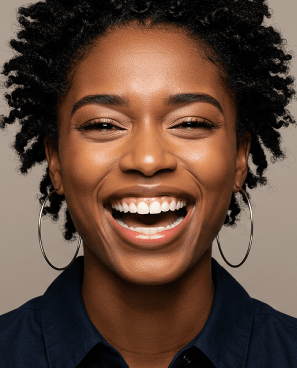 smiling woman